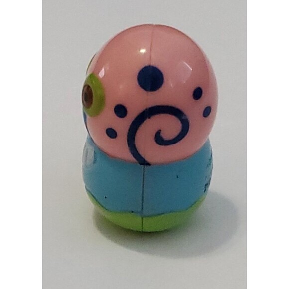 SpongeBob Squarepants GARY Weeble Wobble Bean Toy 2015 Viacom Frankford Candy - Picture 2 of 7